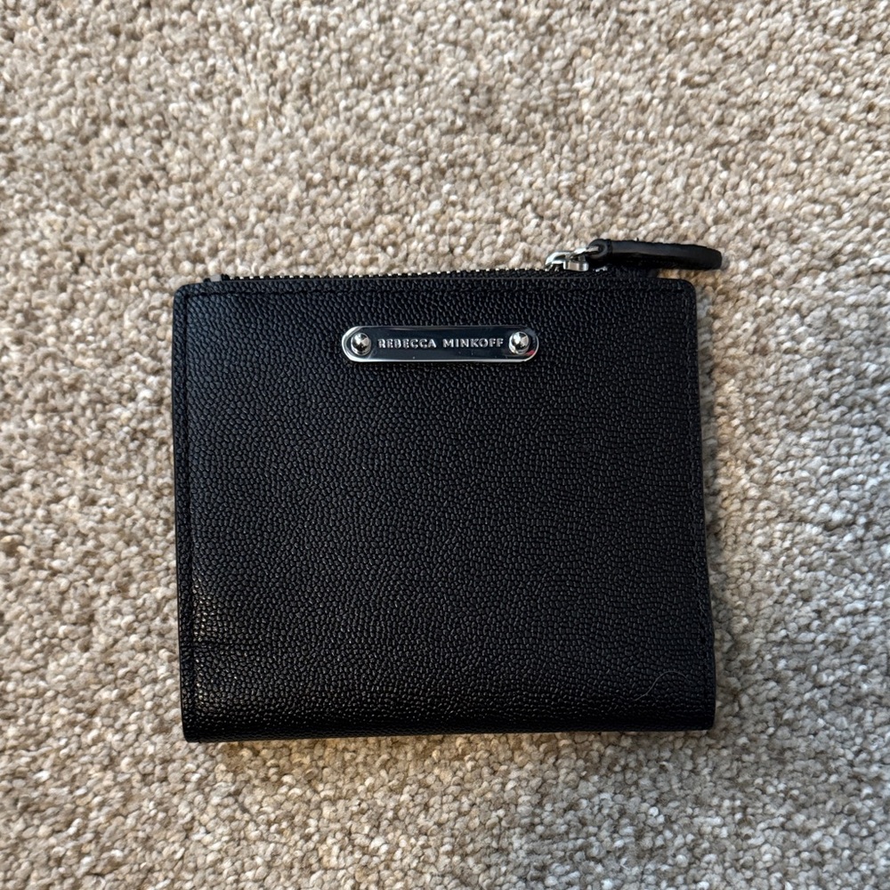 Rebecca Minkoff Black Zip Wallet
